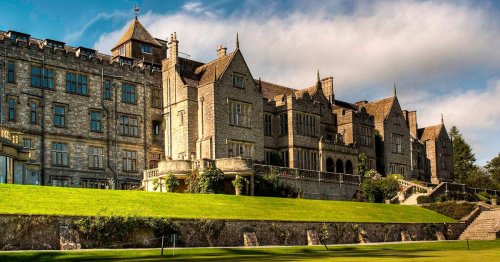 'I stayed in the five-star castle built by the UK's most famous newsagent'