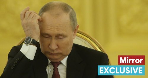 Frustrated Vladimir Putin suppressing anger as eyes show tell-tale signs, expert claims
