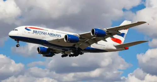 BA flight narrowly misses horror 250mph crash with Drone 9,600 feet in the air