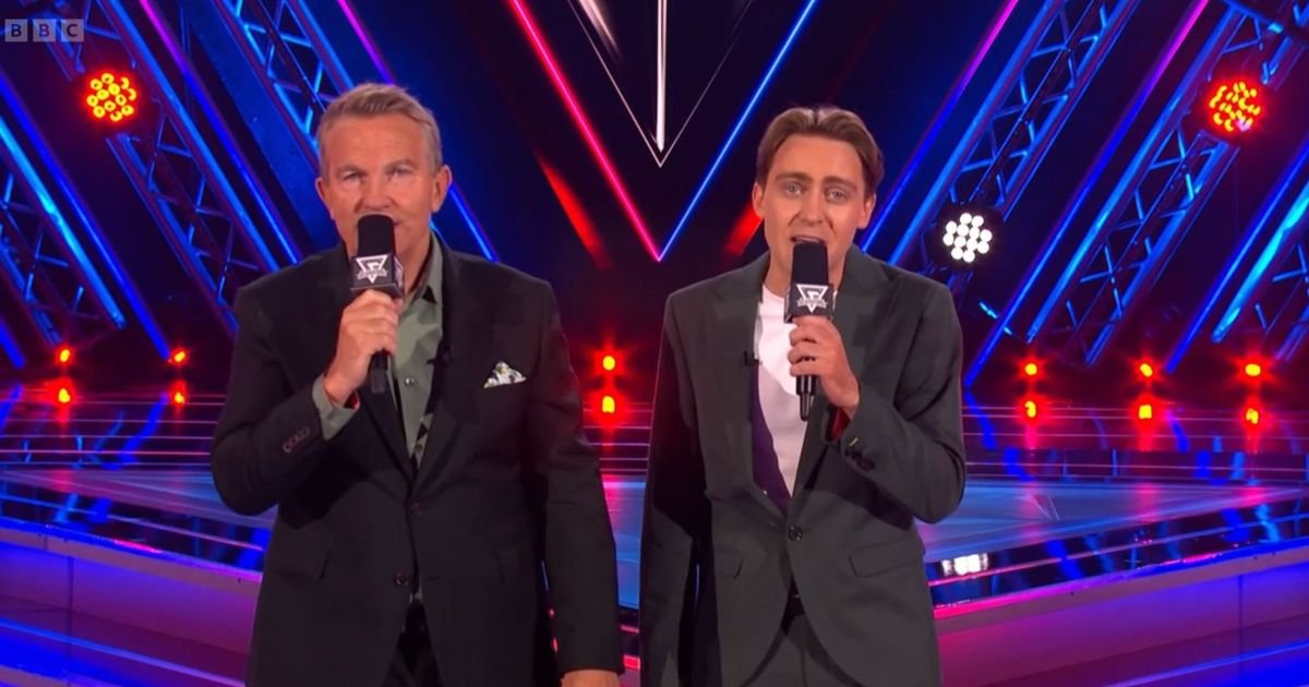 BBC Gladiators' Bradley Walsh forced to halt final as star changes rules in show first