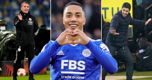 Arsenal handed Youri Tielemans transfer boost as Brendan Rodgers plans for exit