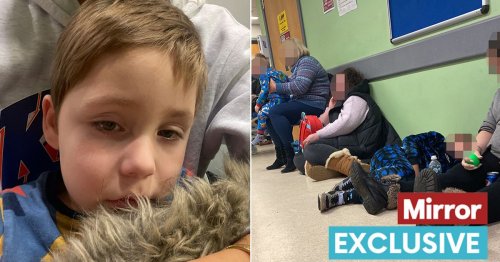 Strep A rush brings A&E 'to its knees' with sick kids forced to sleep on floor