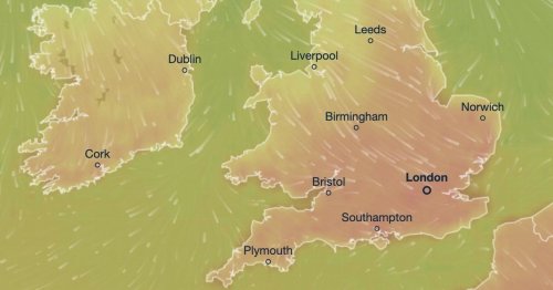 UK weather: Brits face mega 27C heat burst in just days that's hotter than Ibiza as maps turn red