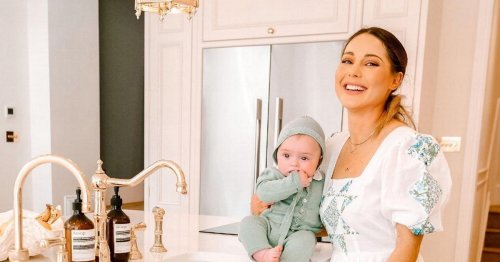Louise Thompson unveils incredible bespoke kitchen transformation with marble island