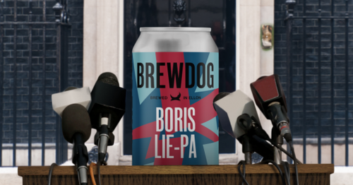 Brewdog are launching ‘Boris Lie-PA’ with the news of the Prime Minister’s resignation