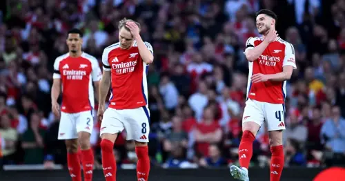 Arsenal star gets brutal L'Equipe rating for PSG performance as Mikel Arteta slammed