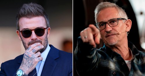 David Beckham 'wants to become next Gary Lineker' as shock new career move emerges