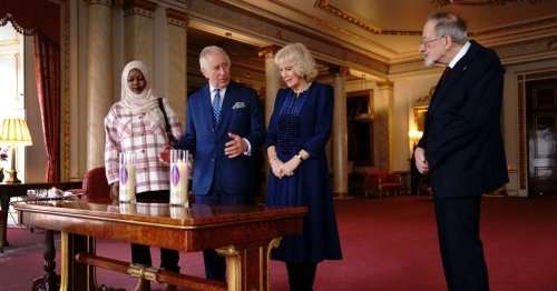 King Charles and Queen Camilla in touching gesture to mark Holocaust Memorial Day