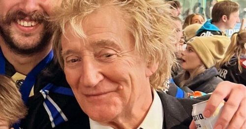 Rod Stewart stuns as he shares rare photo of son and fans can't get over how much they look alike
