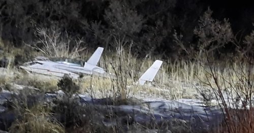 Pilot 'miraculously' survives canyon crash - then 'dusted himself off' for six-mile hike