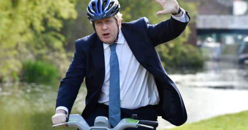Boris Johnson given £4,000 second-hand bike by President of Kurdistan