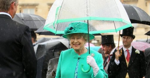 Queen's umbrella always matches her outfits - and you won't be able to unsee it