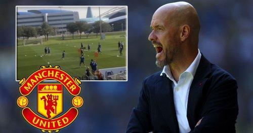 Ten Hag's intense training session hints at what's in store for Man Utd players