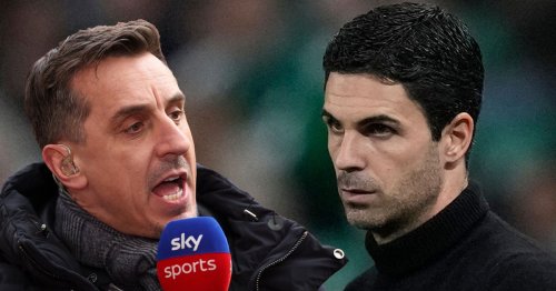 Arteta addresses worrying Arsenal trend after Neville's concern rears head again
