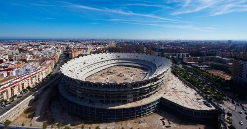 Images of half-built stadium aiming to be pride of Europe abandoned and decaying