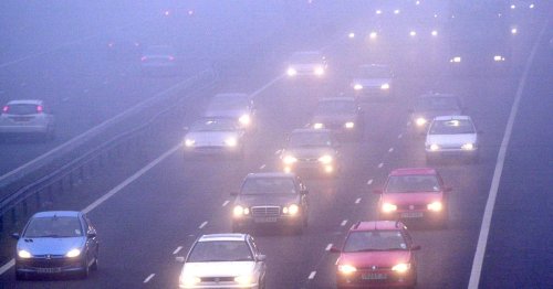 BREAKING Travel chaos threat this morning as fog warning issued by Met Office