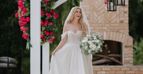Inside Stacey Solomon's 'emotional' wedding dress fitting at home with baby Rose
