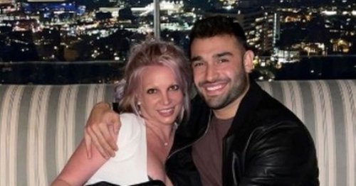 Britney Spears' fiance gushes 'the world is ours' as her family feuds continue