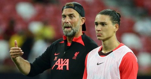 Jurgen Klopp sent Darwin Nunez warning as Liverpool risk falling behind Man City