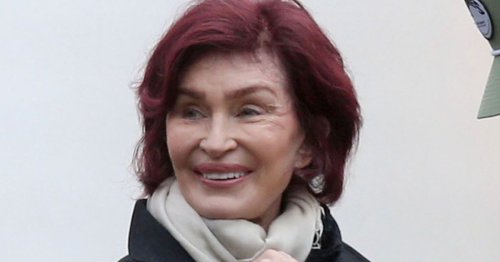 Sharon Osbourne, 70, shows off her very smooth visage as she goes house hunting with son
