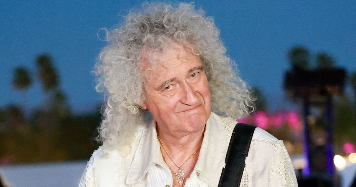 Brian May makes surprise Coachella appearance after fears stroke could 'end his career'