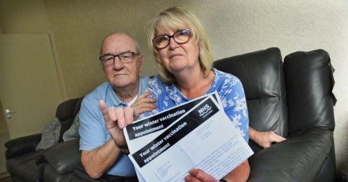 Frail couple left 'shaking and in agony' slam 'disgraceful' Covid vaccine queue wait