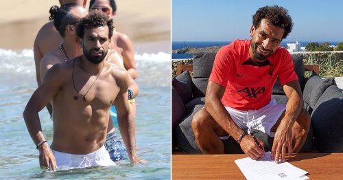 Salah holidays in Greece after coming out on top in Liverpool contract dispute