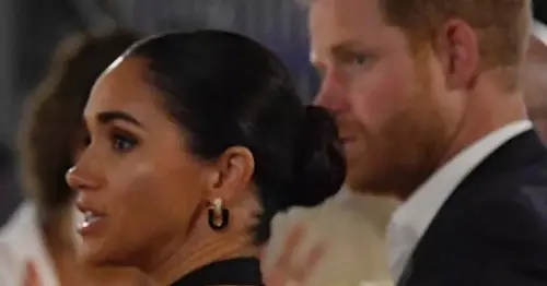 Prince Harry caught making 'power move' with Meghan Markle at charity dinner