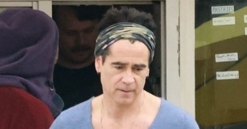 Colin Farrell looks downcast as he breaks cover after heartbreaking admission on son's care