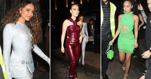 Little Mix and celebrity pals pictured attending Tour wrap party as they go on hiatus