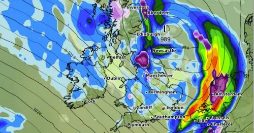 UK snow forecast as maps show 4-inch storm after mini heatwave – just ONE place spared