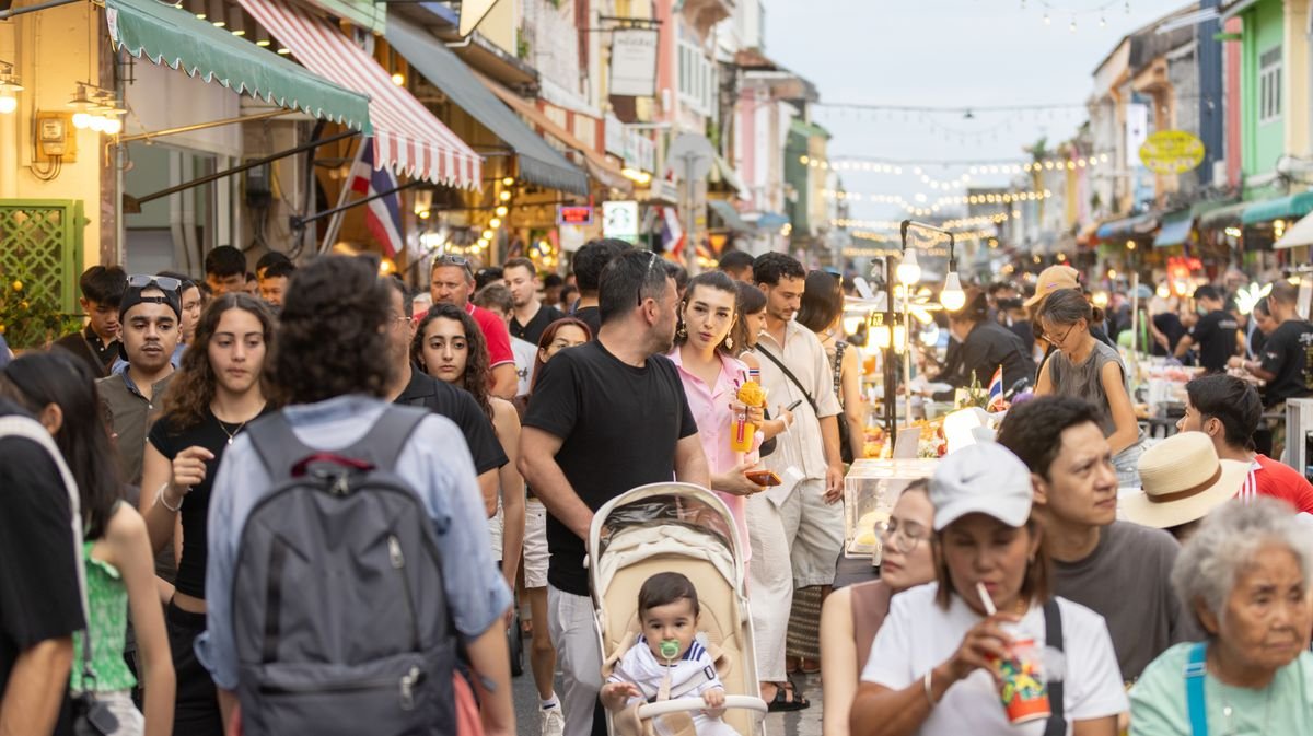 World's most overcrowded holiday spot with over 100 tourists to every local