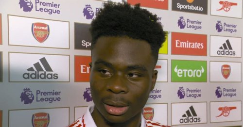 Bukayo Saka makes his feelings perfectly clear on Arsenal team-mate who impressed him most
