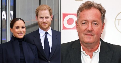 Piers Morgan slams 'disgusting' Meghan and Harry for 'branding Britain a racist country'