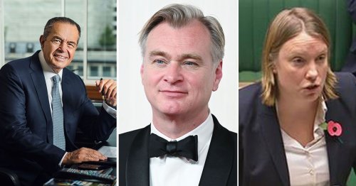 Full list of surprise honours announced - from director Christopher Nolan to Tory mega-donor