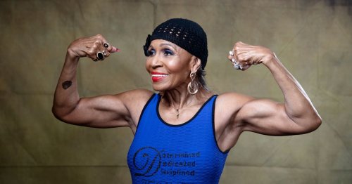 World's oldest female bodybuilder, 86, can still bench 50kg and lives off nuts and eggs