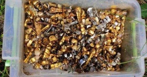Box of gold teeth pulled from Ukrainians found at horror Russian torture chamber