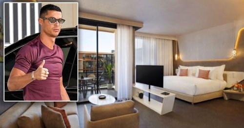 Inside Cristiano Ronaldo's fifth hotel - £370-a-night rooms and rooftop pool