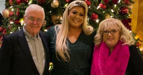 Gemma Collins' dad finally starts walking again as he recovers from Covid battle