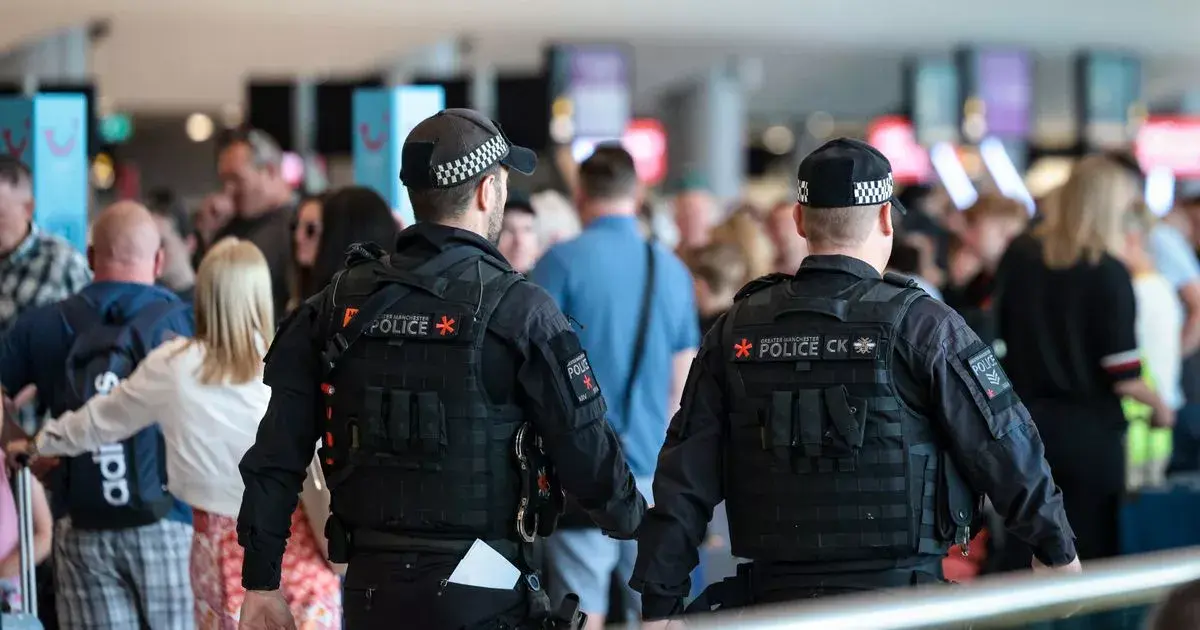 Man arrested moments after landing at Manchester Airport over 'missile' incident