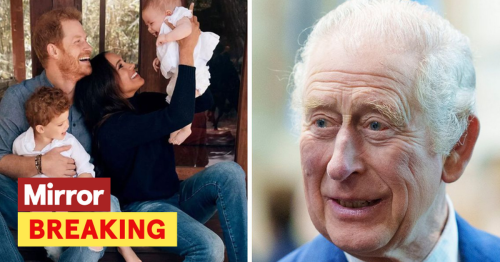 Royals confirm Archie and Lilibet are now prince and princess after title row