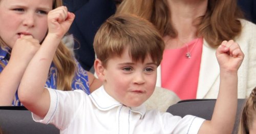 Prince Louis 'spotted' at Glastonbury day after fans notice 'Queen' partying in crowd
