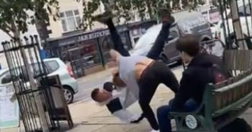 Martial arts champion, 16, floors ear-biting man who 'threatened to stab him'