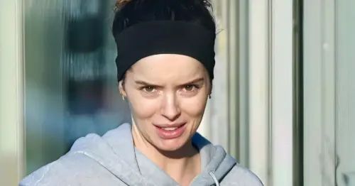Maura Higgins looks very different as she returns to the UK to 'face the music'
