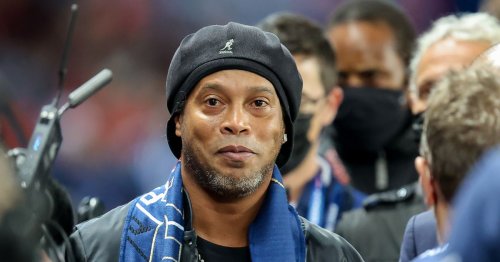 Ronaldinho's messages to Lionel Messi and Neymar after being reunited in Paris