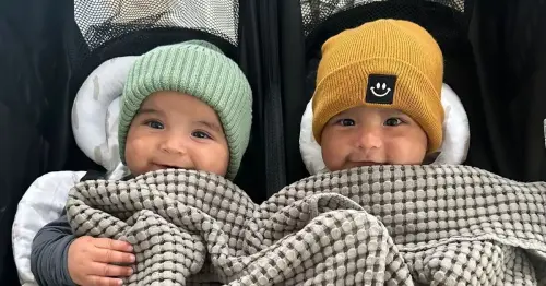 'My boys were born 24 days apart but I'm raising them as twins - it makes perfect sense'