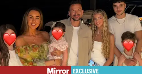 Peter Andre reveals night of 'chaos' with children that’s left him exhausted