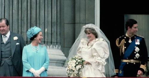 Princess Diana rode around on a bike singing the night before her wedding