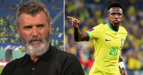 Vinicius Jr hits back at Roy Keane over "disrespectful" blast and makes Brazil promise
