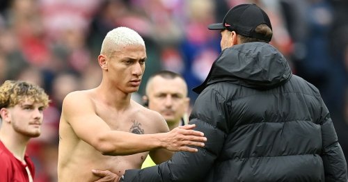 Richarlison showed true colours with gesture and left Jurgen Klopp with clear opinion
